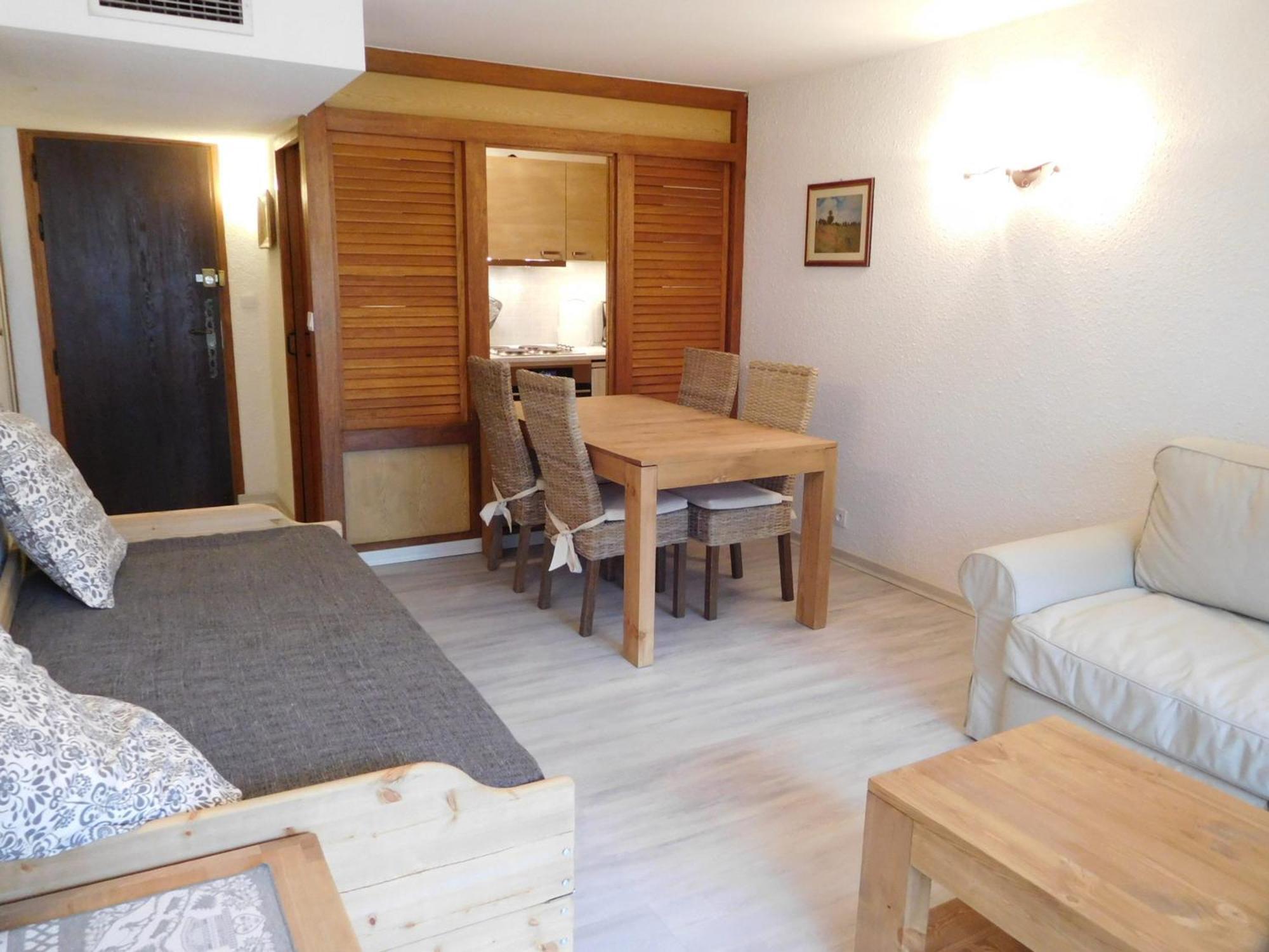 Bel Appartement 2 Pieces Avec Parking A Chamonix - Fr-1-517-39 Exteriör bild