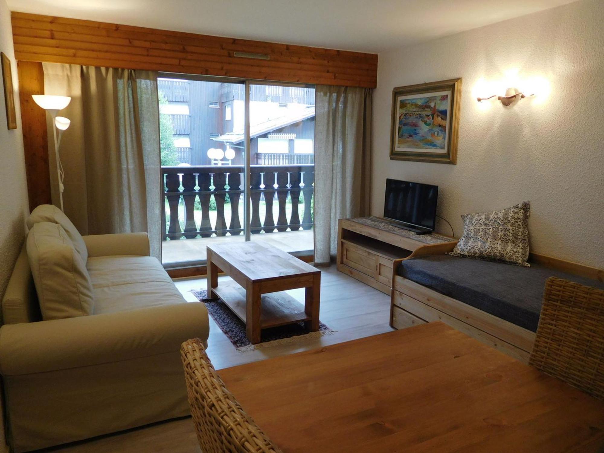 Bel Appartement 2 Pieces Avec Parking A Chamonix - Fr-1-517-39 Exteriör bild